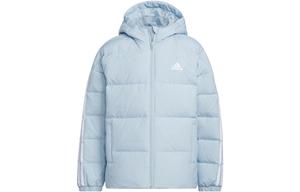 Детский пуховик Adidas, светло-голубой