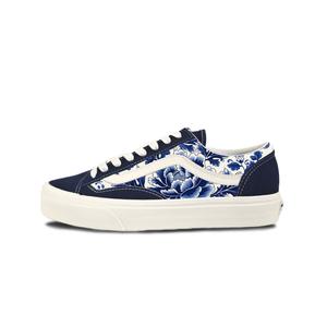 Vans Стиль 36 Suede нескользящие износостойкие низкие кроссовки для скейтбординга Unisex Blue White
