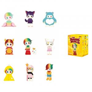 POP MART Shioya Yosuke, Wonder Planet Collection, бейдж мистери бокс сингл слепой бокс/полный бокс 9 шт