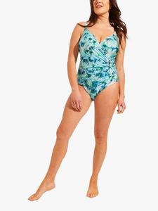 Купальник санторини с имитацией запаха Seaspray, Blue/Multi