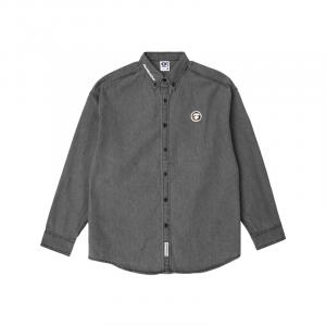 Футболка из хлопка с логотипом Aape, черная BKX