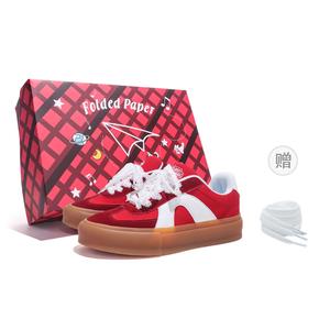 Скользостойкие, износостойкие, легкие, увеличивающие рост низкие кэжуал платформенные кеды Unisex Jifffly, синий/белый