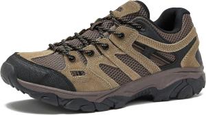 Водонепроницаемые походные кроссовки HI-TEC Ridge Low для мужчин, легкие и дышащие для трекинга и прогулок по тропам, размеры 7-15, средняя и широкая посадка, черный