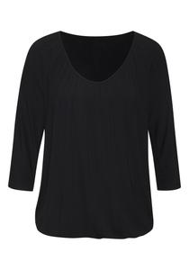 Футболка LASCANA Shirt, черный