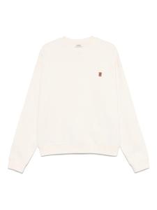 SANDRO толстовка с нашивкой, нейтральный