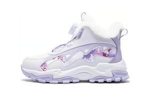 Кроссовки XTEP Kids Lifestyle Shoes PS High-top New White/snow Cyan, голубой