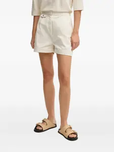 Шорты со складками Boss, бежевый