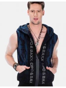 Жилет Cipo & Baxx Westen, цвет indigo