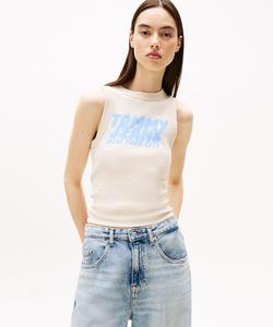 Майка Slim Bubble с логотипом