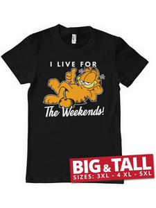 Футболка черного цвета Garfield