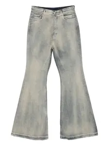 Джинсы Bolan Bootcut с эффектом потертости Rick Owens Drkshdw, синий
