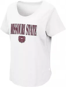 Женская белая футболка Colosseum Missouri State Bears