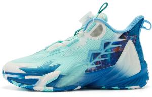Детские баскетбольные кроссовки Unisex QIAODAN, Cyan