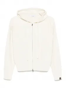 Кашемировый кардиган с капюшоном MAX MARA, нейтральный