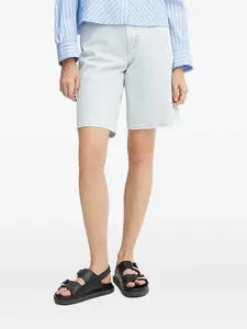 Джинсовые шорты с эффектом потертости Ivy Oak, синий