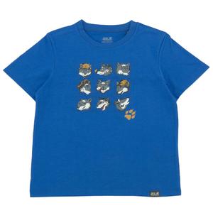 Футболка Jack Wolfskin Many Wolve Tee, синий