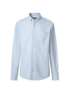 Рубашка Slim Fit на пуговицах Hackett London, Sky blue