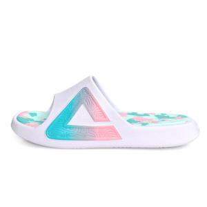 PEAK Тапочки-слайды State Pole Slip, устойчивые к истиранию, с амортизацией, унисекс, белые, розовые, зеленые