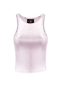 OW Collection Топ 'Nina' в пастельно-розовом цвете