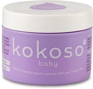 Кокосовое масло bio для чувствительной кожи Kokoso Baby Kids, dla dzieci od urodzenia 70 g