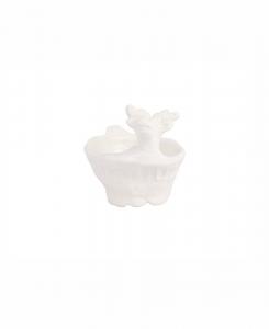 Pietra Natale Фигурка Чаша для приправы в виде оленя VIETRI, белый