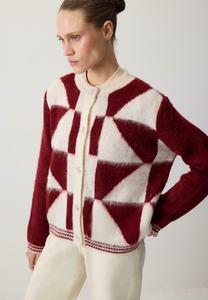 Кардиган Touché Privé Cardigan, Burgundy/Bordeaux