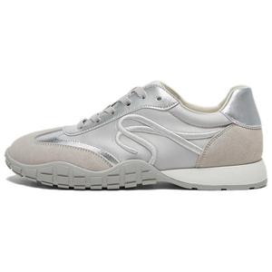 Низкие повседневные туфли женские BASTO, Light Gray/Silver