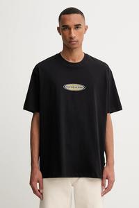 Хлопковая футболка Guess Jeans, черный