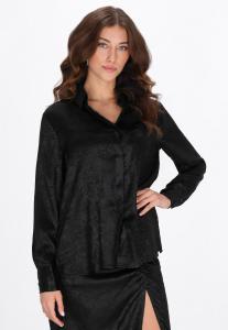 Блуза faina Button-down blouse, Black