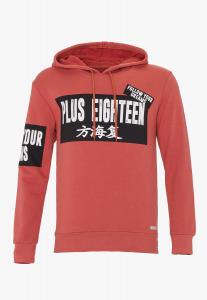 Толстовка PLUS EIGHTEEN Kapuzenpullover, цвет Ziegelrot
