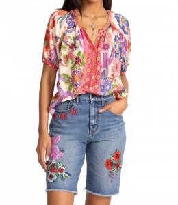 Рубашка Авах с застежкой на пуговицы в стиле Калли Johnny Was, Kallie