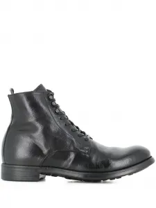 Ботинки челси на шнуровке Officine Creative, черный