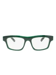 Очки в прямоугольной оправе Jacquemus, зеленый