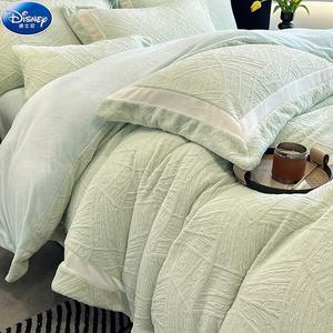 Disney Комплект постельного белья 1.5 спальный, 4 предмета, простыня на резинке 200x230 см, цвет лаймово-зеленый