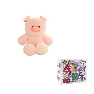 Коллекционная плюшевая кукла Running Collection Bear Piglet Puppy высотой 45 см AZLCL