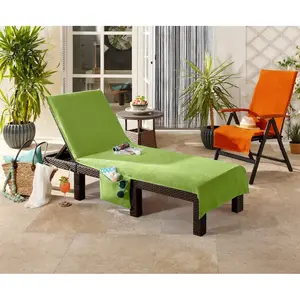 Полотенце для ванной No brand, терракотовый