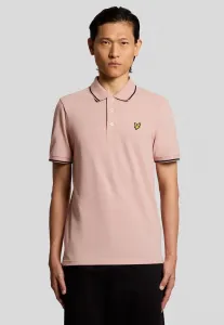 Рубашка-Поло с отворотом Lyle & Scott, Pink Grapefruit Dark Navy