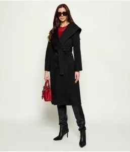 Шерстяное пальто ELLA Marciano Guess, черный