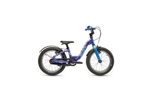 Детский велосипед S'cool niXe EVO 16 1-Gang - 16 дюймов - Tiefeinsteiger - 2023, цвет Blau|Dark Blue/Aqua