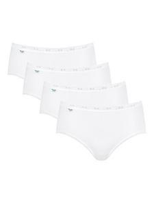 Трусики миди базовый+ Sloggi, белый