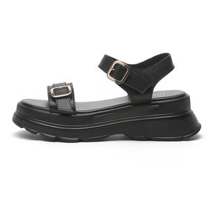 Сандалии с ремешком 6 см женские Rich birds, Black