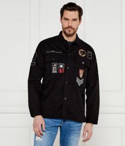 Рубашка Regular fit Replay, черный