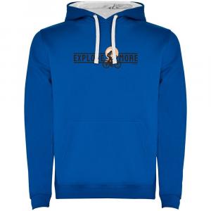 Худи Kruskis Explore More Two-Colour, синий