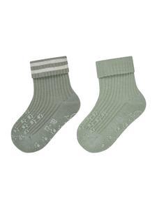 Sterntaler Носки для ползания ABS, комплект из 2 штук, ребристые, светло-зеленые