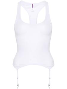 Майка Maison Close La Femme Amazone с подтяжками, белый