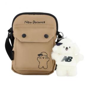 New Balance Тканевая сумка через плечо унисекс хаки, Khaki