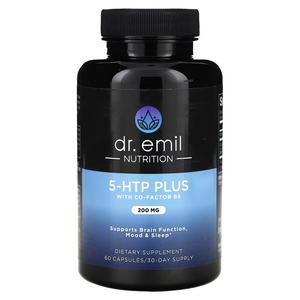 Добавка Dr. Emil Nutrition 5-HTP Plus с кофактором B6, 60 капсул