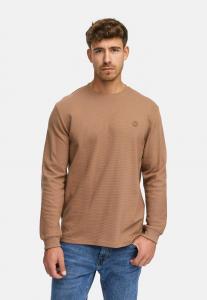 Толстовка INDICODE JEANS Sweatshirt, Toasted Coconut/Brown