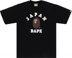 Футболка BAPE Japan College City 'Black', черный