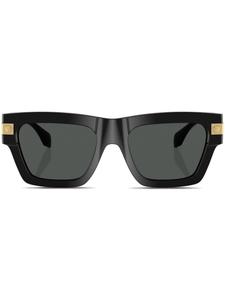 Versace Eyewear солнцезащитные очки Classic в квадратной оправе, черный